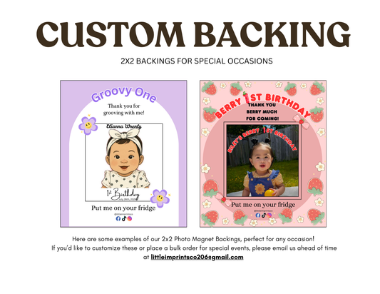 CUSTOMIZED PHOTO MAGNETS